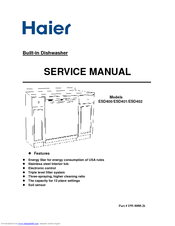haier ESD401 Service Manual