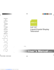 Hannspree LCD TV User Manual