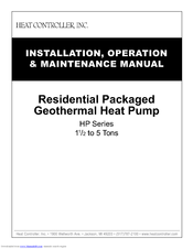 Heat Controller HP042 Installation, Operation & Maintenance Manual