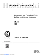 Hoshizaki Temp Guard PTR1SSB01-10 Service Manual