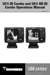 Humminbird 581i DI Combo Operation Manual
