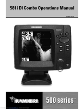 Humminbird 581i DI Combo Operation Manual