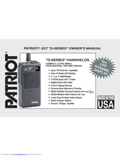 Patriot PATRIOT SST D-SERIES Owner's Manual