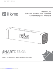 iHome SMARTDESIGN iC16 series Instruction Manual