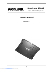 Prolink Hurricane 9000S User Manual