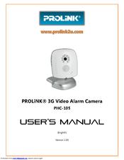 Prolink PHC-105 User Manual