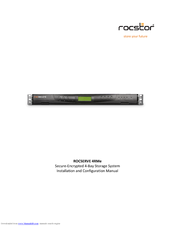Rocstor ROCSERVE 4RMe Installation And Configuration Manual
