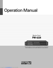 Inter-m PM-6228 Operation Manual