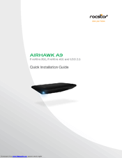 Rocstor AIRHAWK A9 Quick Installation Manual