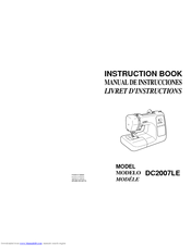 Janome DC2007LE Manuals | ManualsLib