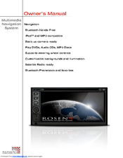 Rosen Multimedia Navigation System Owner's Manual