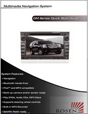 Rosen Hyundai Elantra Quick Start Manual
