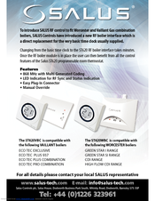 Salus ST620VBC Features List