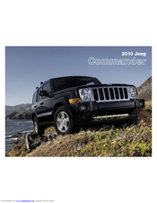 Jeep Commander Overview Manual