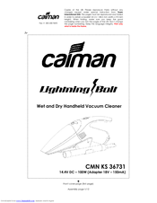 Caiman Lightning Bolt CMN KS 36731 Operating Instructions Manual