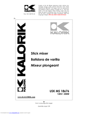Kalorik USK FHG 30035 Operating Instructions Manual