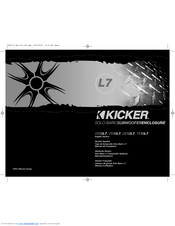Kicker Solo-Baric TS10L5 Owner's Manual