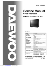 Daewoo CP-185N Service Manual
