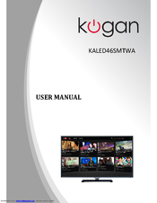 Kogan KALED46SMTWA User Manual
