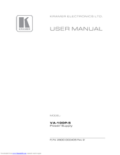 Kramer VA-100P-5 User Manual