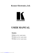 Kramer VP-321x1 User Manual