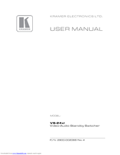 Kramer VS-24x1 User Manual