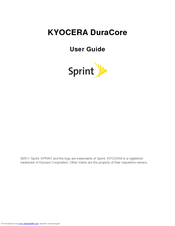 Kyocera Sprint DuraCore User Manual