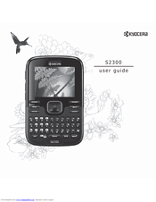 Kyocera Loft S2300 User Manual