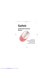 Saitek M100X Mini Wireless User Manual