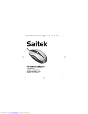 Saitek PC Gaming User Manual