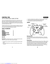 Saitek CONTROL PAD User Manual