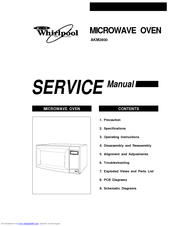 Whirlpool AKM2800 Service Manual
