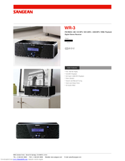 Sangean WR-3 Product Description & Features