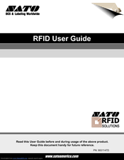 SATO RFID User Manual