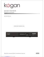 Kogan KGNFSTBVAA Owner's Manual