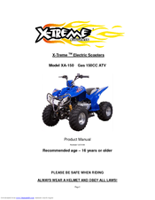 X-TREME XA-150 Product Manual
