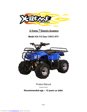 X-TREME XA-112 Product Manual