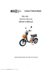 X-TREME XB-490 Owner's Manual