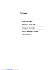 Seagate ST34323A Product Manual