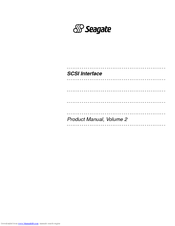 Seagate SCSI Interface Product Manual