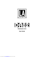 LA Audio DA82 User Manual