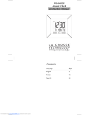 La Crosse Technology WS-9412U Instruction Manual