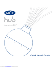 Lacie Hub Quick Install Manual