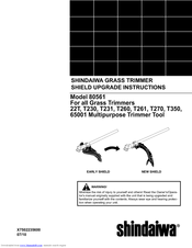 Shindaiwa 80561 Upgrade Instructions