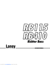 Laney Richter Bass RB115 Instructions Manual