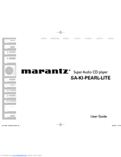 Marantz SA-KI-PEARL-LITE User Manual