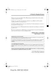 Mazda J16R Manual