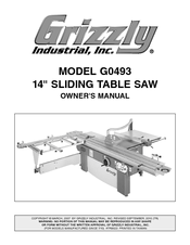 Grizzly G0493 Owner's Manual