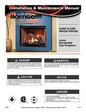 Montigo HR42DF Installation & Maintenance Manual