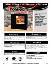 Montigo R324-ST Installation & Maintenance Manual